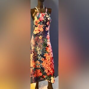 Floral Maxi Dress small new